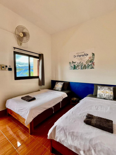 Bedroom 5, 1 Min to Slow Boat Guesthouse, Houixai