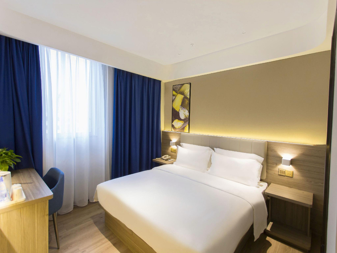 Bedroom 2, 7 Days Premium Guangzhou Kecun Metro Station Pazhou Exhibition Center, Guangzhou