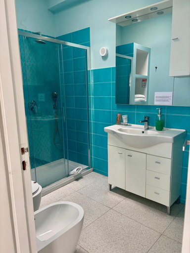 Bathroom, To Be Capri Sea view Rooms, Napoli