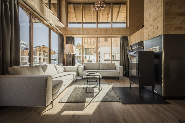 Living room 5, Luxury Chalet in Bichlbach, Reutte