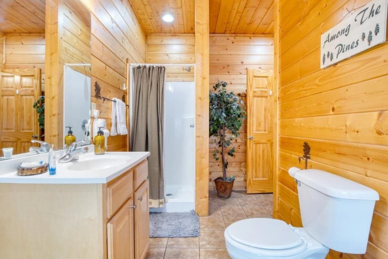 Bathroom 5, Whispering Pines, Sevier