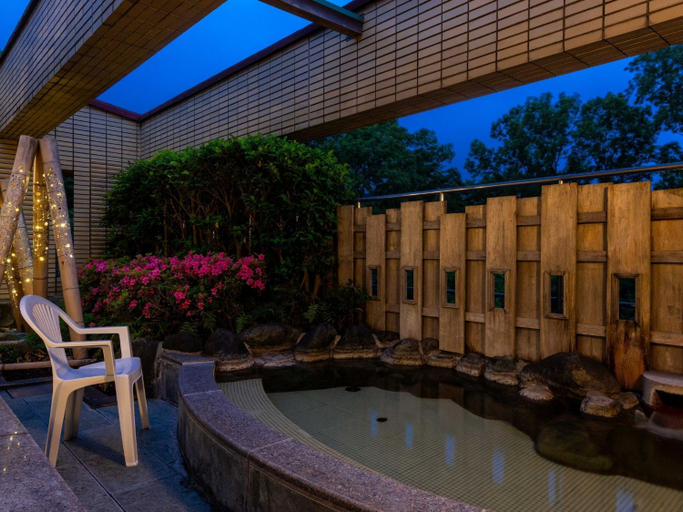 Open air bath 3, Izukogen Hotel Itsutsuboshi, Itō