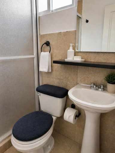 Bathroom 3, Casa palmera, Puebla