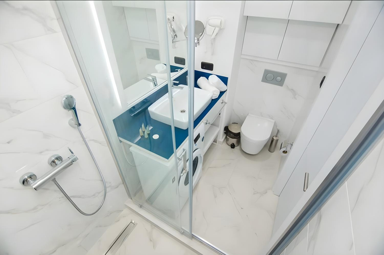 Bathroom 3, Premium Suite Sea View Hotel, Batumi