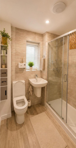 Bathroom 4, House Sleeps 6 With Garden and Parking, Doncaster