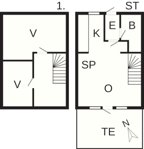 Floor plan 4, Mon - Klintholm Harbour, Vordingborg