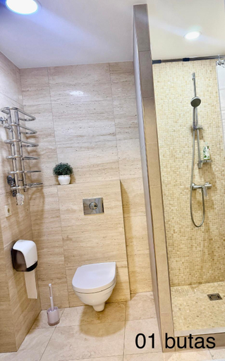 Bathroom 3, Six Apartment Simona, Vilniaus