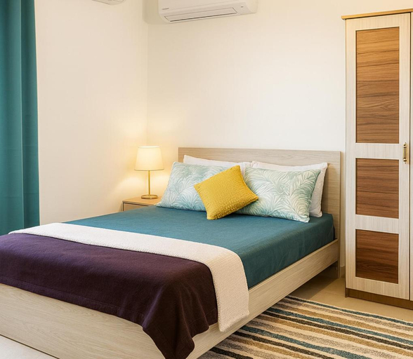Bedroom 2, Grand Baie Holiday Apartment