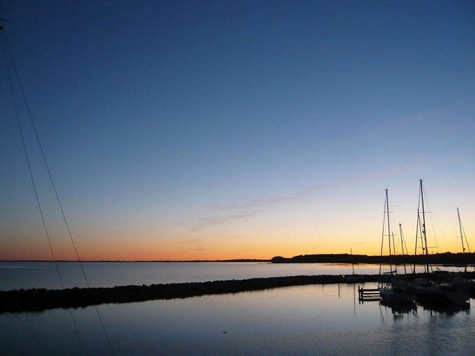 Water view 3, Mon - Klintholm Harbour, Vordingborg