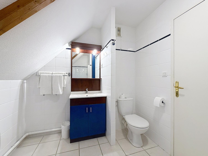 Bathroom 4, Terres de France - Appart'Hotel La Roche-Posay, Vienne