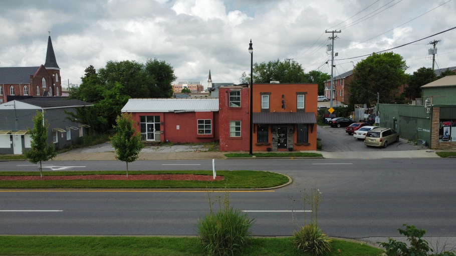 Exterior 4, Studio-above Craft Coffee Shop, Downtown, By Apsu, Montgomery