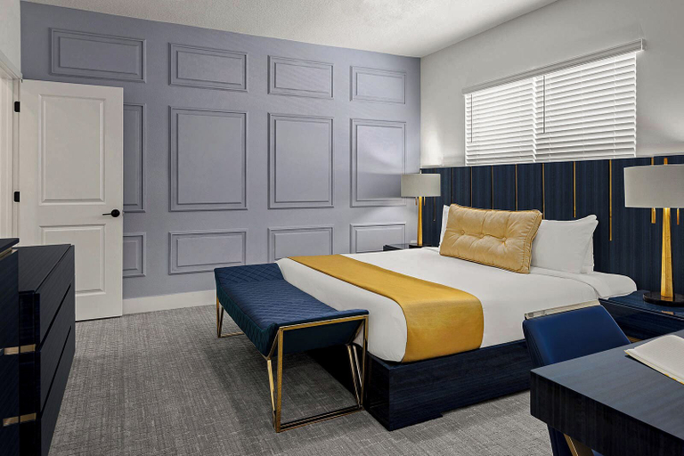 Bedroom 4, Villatel Resort Orlando, Orange
