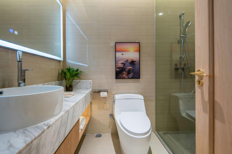 Bathroom 3, Vienna Hotel Wuhan Guobo Jiangang Metro Station, Wuhan