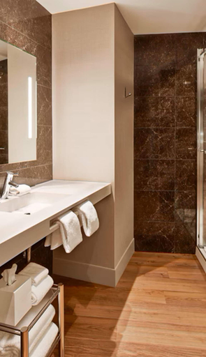 Bathroom 5, AC Hotel by Marriott Minneapolis Downtown, Hennepin