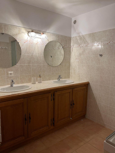 Bathroom 2, Villa Les Oliviers Maison d'Hotes, Gard