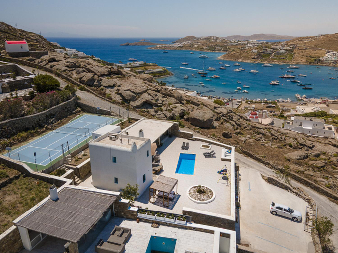 Exterior view, Mykonos Villa Sympatico, Private Pool & Sea Vistas, South Aegean