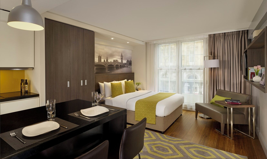 Bedroom 3, Citadines Trafalgar Square London, London
