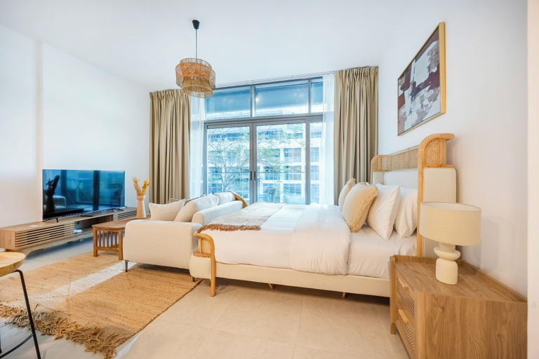 Living area 3, Bloomfields Studio in Park View, Abu Dhabi City