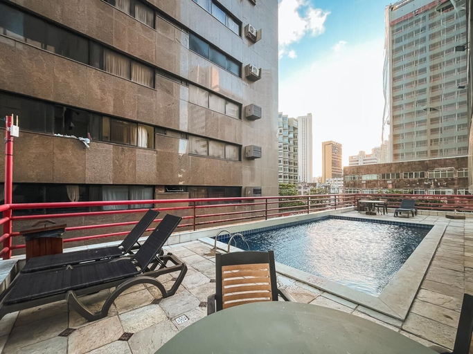 Pool 4, Flat Vista Mar Premium - 50 metros mar, Recife
