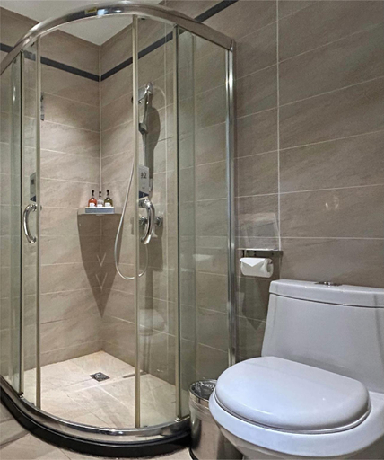 Bathroom 2, Borrman Hotel Yixing Dingshan Baolong Plaza, Wuxi