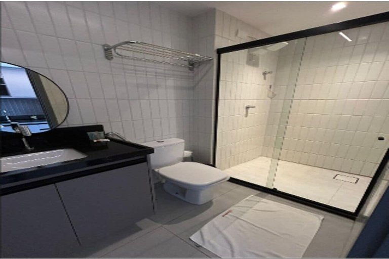 Bathroom, Simple Smart Flat praia de Manaira, João Pessoa