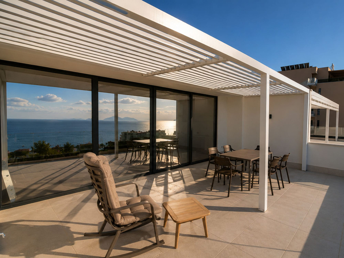 Outdoor dining, Stay By Ilvesta Vlore, Vlorës