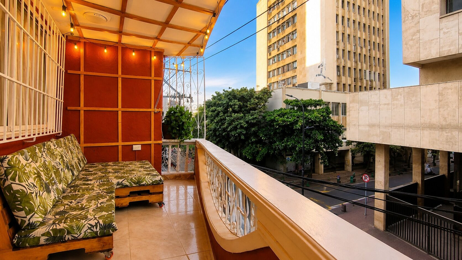 Terrace/patio, Apto Centro Histórico Balcón, Santa Marta (Dist. Esp.)