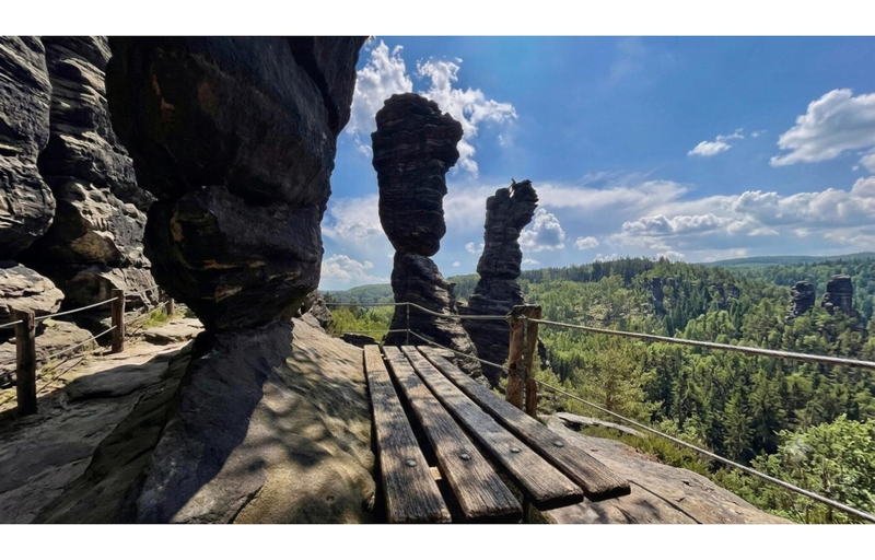 View from property 2, Ferienwohnung fur bis zu 5 Personen in Pirna, Sächsische Schweiz-Osterzgebirge