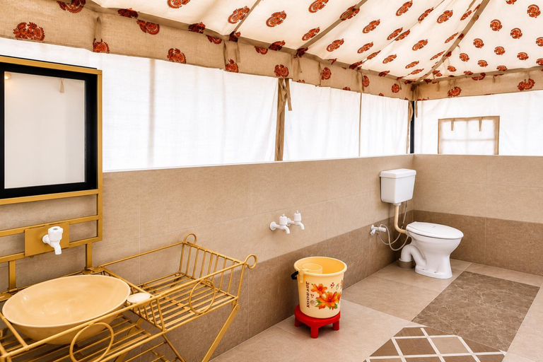 Bathroom 3, Melody Moon Desert Camp, Jaisalmer