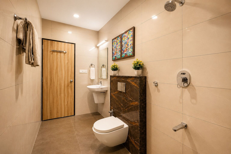 Bathroom 4, SRS Jade Empire, Bangalore
