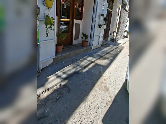 Exterior detail, Casbah Hostel, Bouzareah