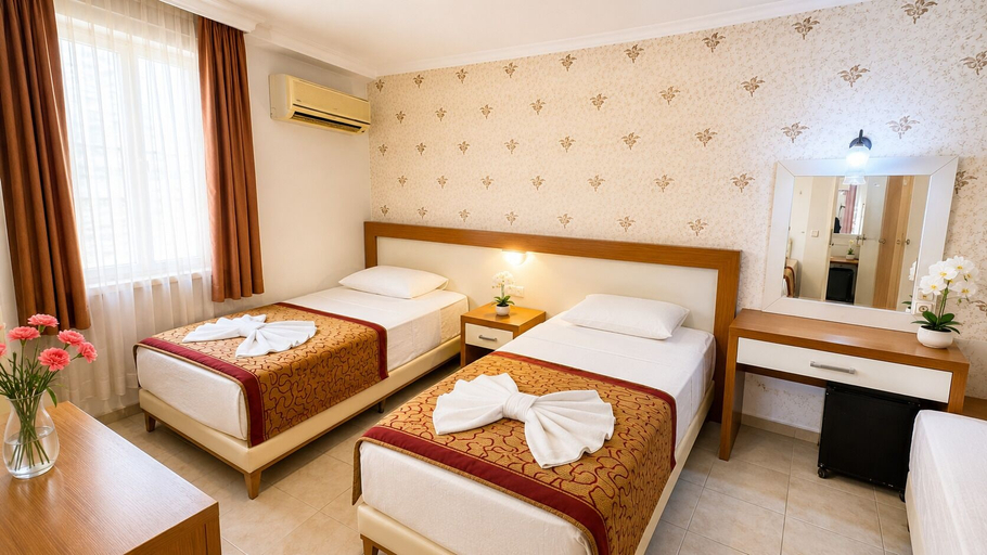 Bedroom 4, KLEOPATRA AYTUR APART HOTEL, Alanya