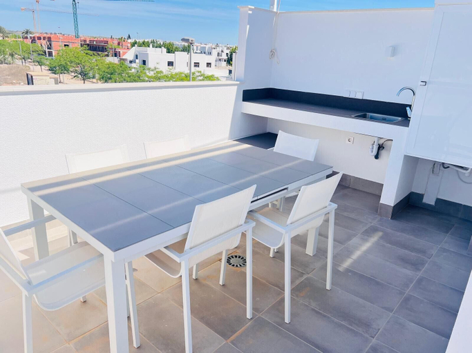 Balcony, Penthouse Sevenhouse Pilar Horadada, Alicante