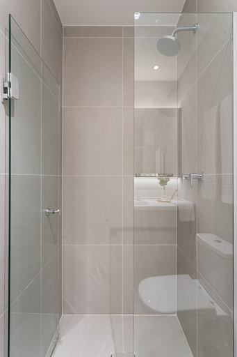 Bathroom 4, Apartamentos mobiliados com excelente vista e localização - Higienópolis, São Paulo