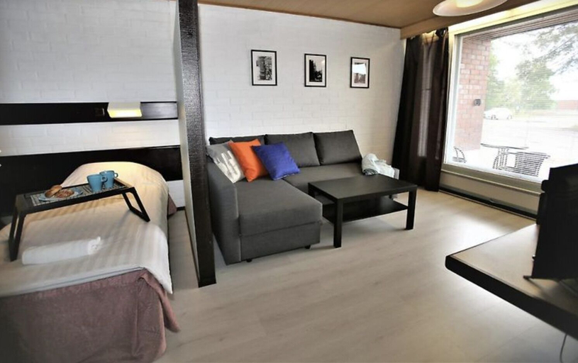 Bedroom 2, Leikari Bungalows, Kymenlaakso