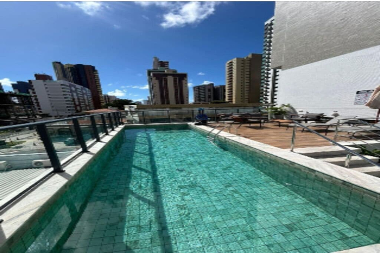 Pool, Simple Smart Flat praia de Manaira, João Pessoa