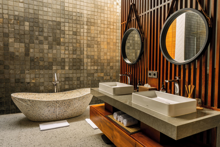 Bathroom 3, Nymaran Villa by Navya, Badung