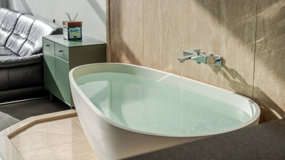 Bathroom 4, Taean Anmyeondo Bohemia Village Pension, Taean