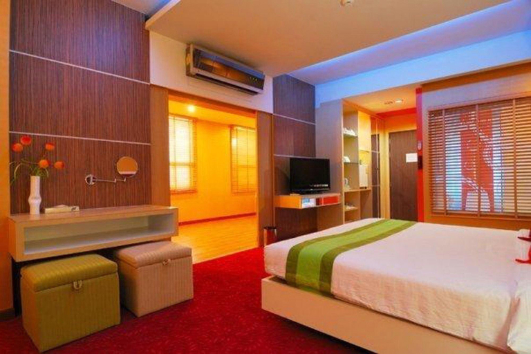 Bedroom 2, V-One Hotel Korat, Muang Nakhon Ratchasima