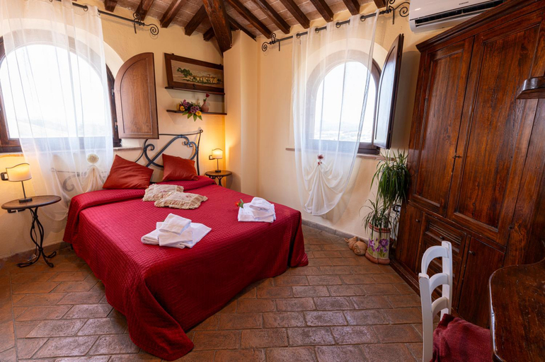 Bedroom 3, Podere Santa Maria, Grosseto