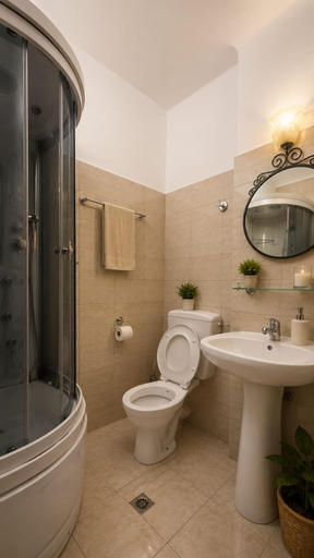 Shower 3, Belli Siciliani Bed&Breakfast, Municipiul Bucuresti