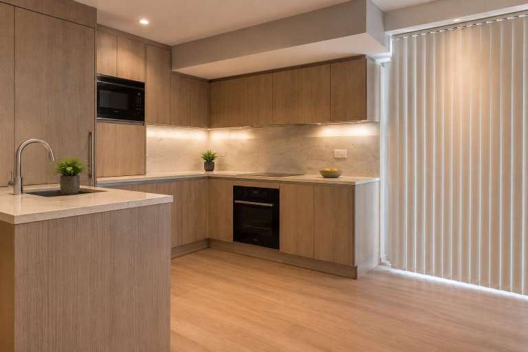 Private kitchen, Northcrest Hotel, Toronto