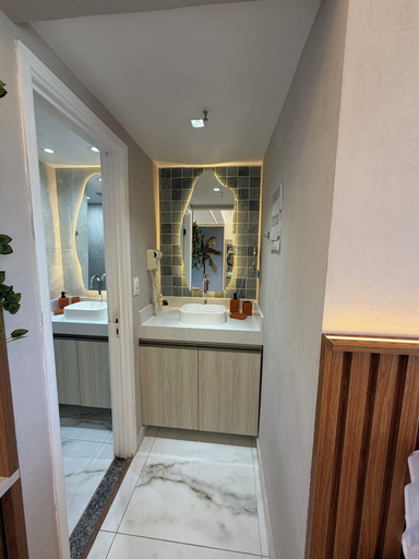 Bathroom 3, Flat Vista Mar Premium - 50 metros mar, Recife