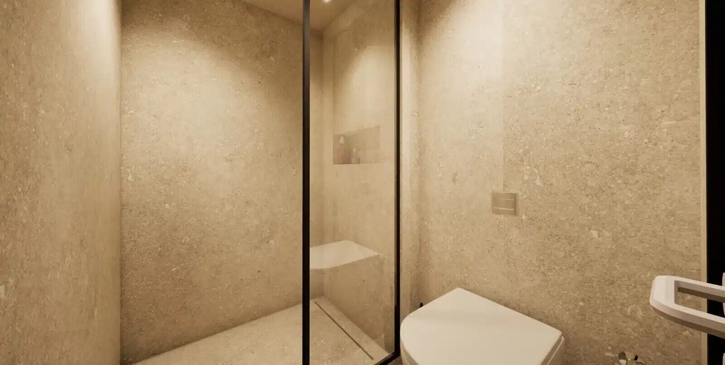 Bathroom 3, Ano Kampos Hotel, South Aegean