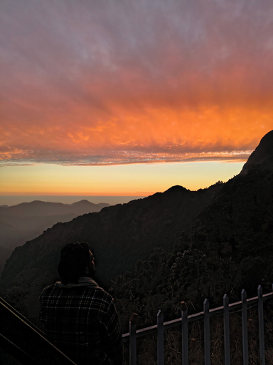 View from property, Into The Wild Stays, Tehri Garhwal