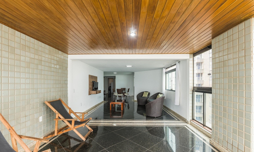 Interior 3, Aptos. em prédio à beira-mar na Praia do Morro - CEAs, Guarapari