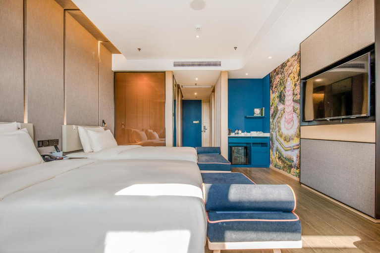 Bedroom 2, Atour Hotel Zhongshan Tanzhou, Zhongshan