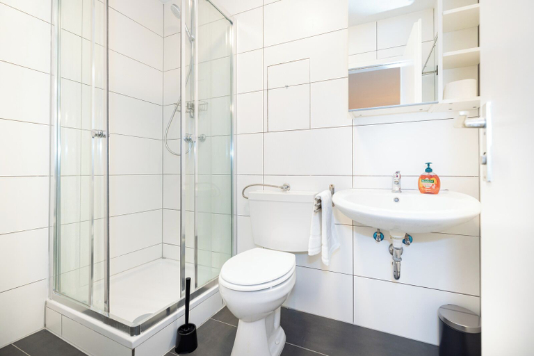 Bathroom 5, Moderne Apartments in der Innenstadt, Würzburg