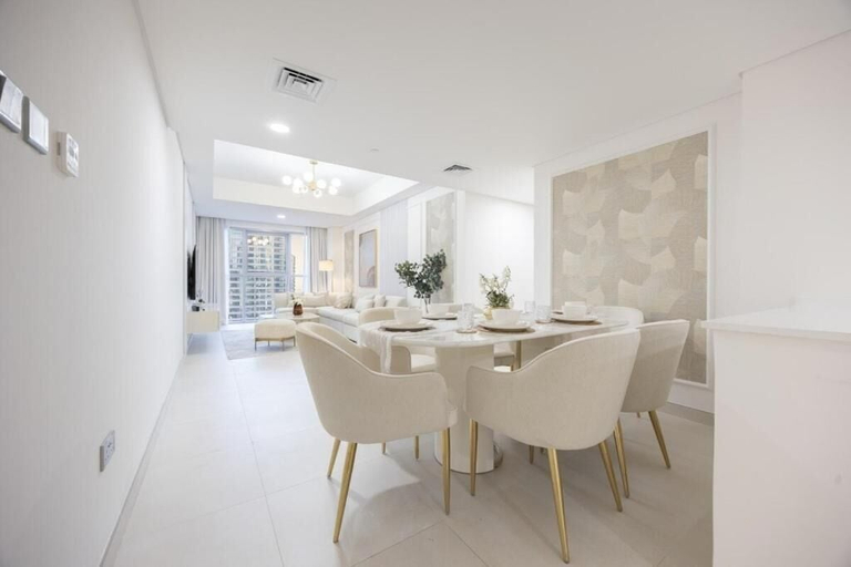 Dining 4, Bloomfields 3BR Radiant Boulevard, Abu Dhabi City