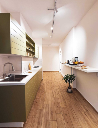 Private kitchen, Officine Letterarie Rooms, Napoli